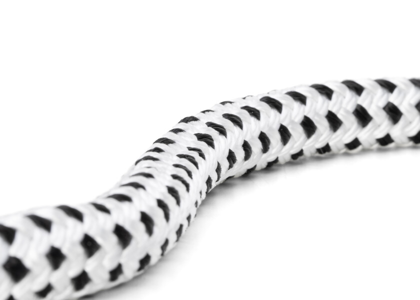 Купить CRUISING - Швартовный трос / с ушком / белый/черный / Длина: 12 м 55071-bvs 7ft.ru в интернет магазине Семь Футов