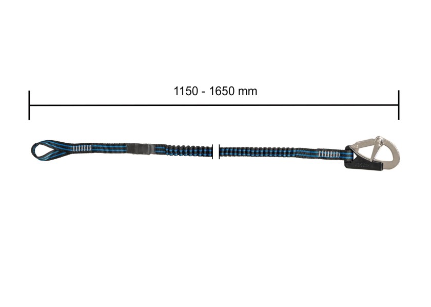 Купить SEAGO Elastic Lifeline with Carabiner and Loop 30953-bvs 7ft.ru в интернет магазине Семь Футов