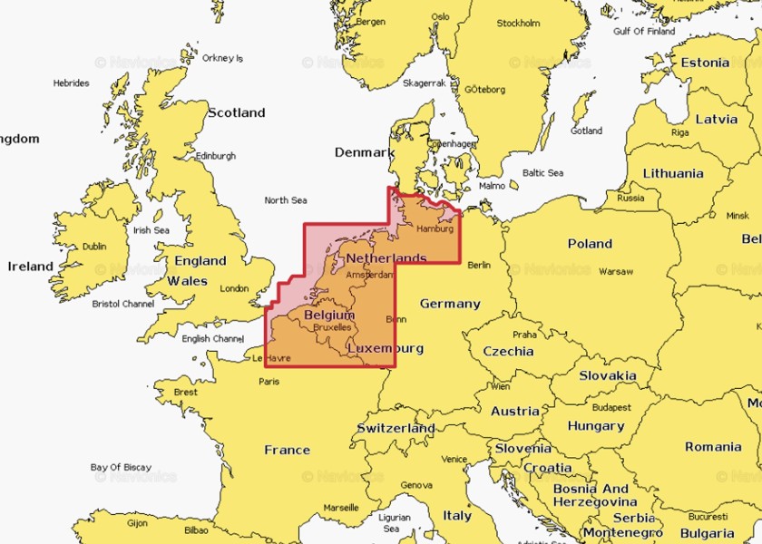 Купить NAVIONICS + Benelux and Germany West / Regular 777012-bvs 7ft.ru в интернет магазине Семь Футов