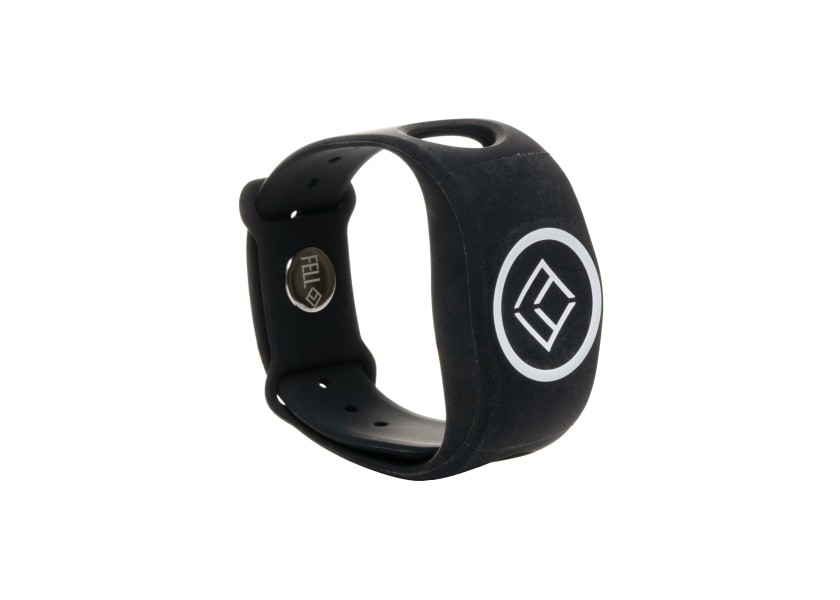 Купить Силиконовый браслет Fell Marine MOB+ xBAND 72.380.302 чёрный для передатчика xFOB 7ft.ru в интернет магазине Семь Футов