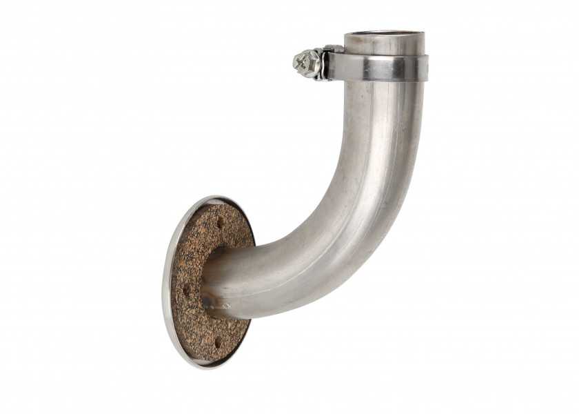 Купить Бортовой выхлопной патрубок из полированной нержавеющей стали Wallas 1066 28 мм 7ft.ru в интернет магазине Семь Футов