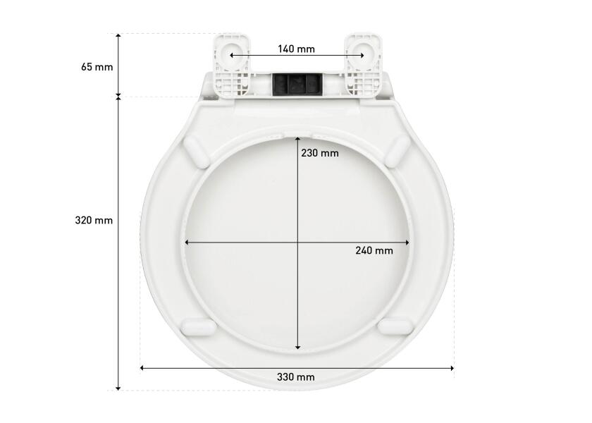 Купить OCEAN TECHNOLOGIES Replacement Toilet Seat / compact / soft close 76907-bvs 7ft.ru в интернет магазине Семь Футов