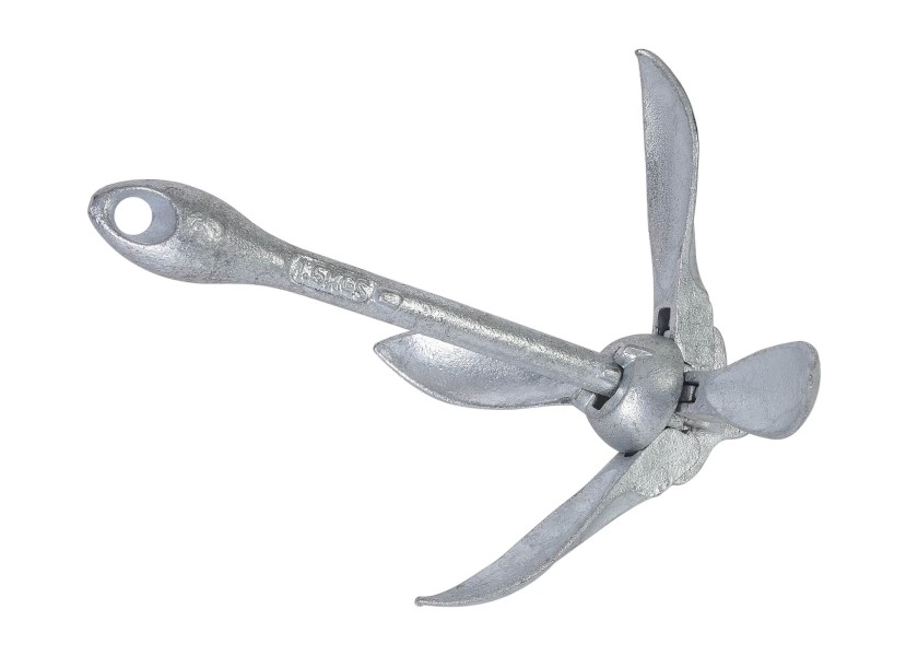 Купить Складной якорь-кошка - оцинкованная сталь / Вес якоря: 12 кг. 7ft.ru в интернет магазине Семь Футов