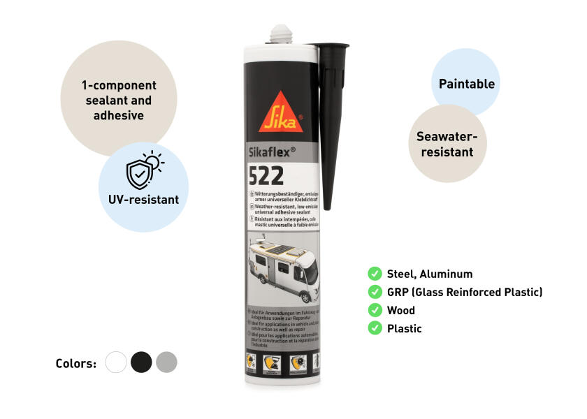 Купить SIKA Sikaflex 522 - Adhesive Sealant 29344-bvs 7ft.ru в интернет магазине Семь Футов