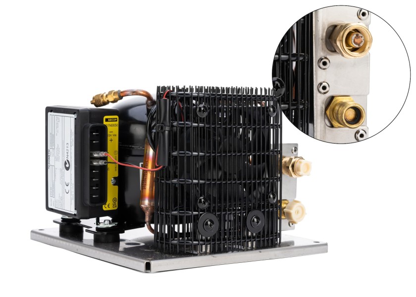 Купить Холодильная установка Dometic ColdMachine CU 55 9105306624 220 x 160 x 220 мм 130 л форма куба 7ft.ru в интернет магазине Семь Футов