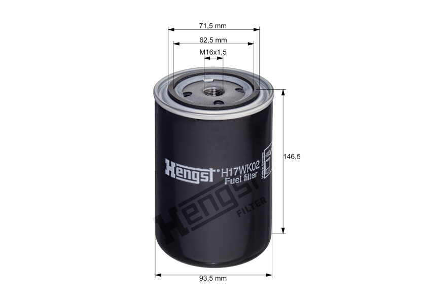 Купить HENGST H17WK02 Дизельный фильтр для серии Deutz 413/513 60166-bvs 7ft.ru в интернет магазине Семь Футов