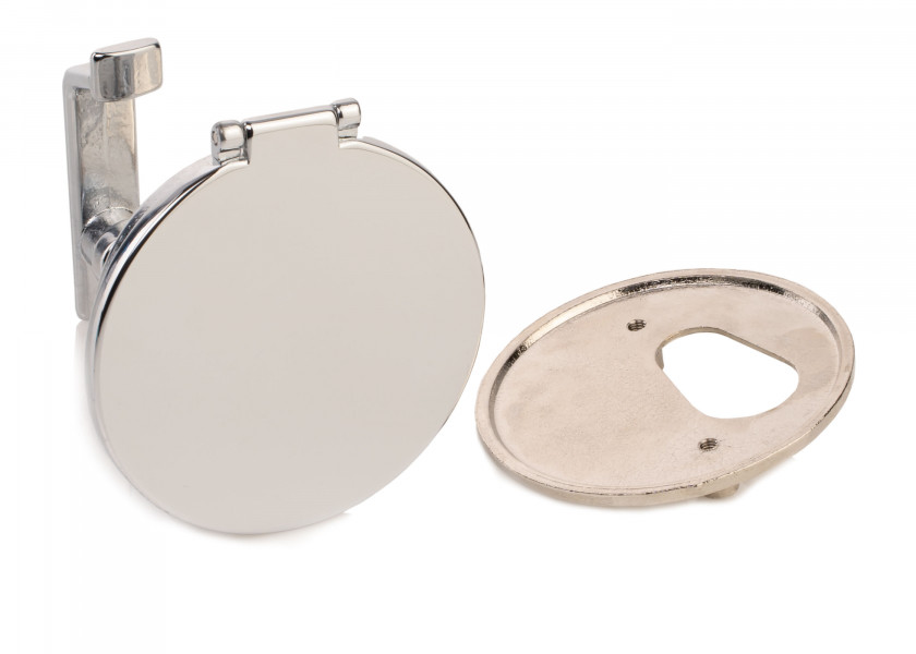 Купить Поворотная защелка заподлицо с крышкой и замком 43261-bvs 7ft.ru в интернет магазине Семь Футов