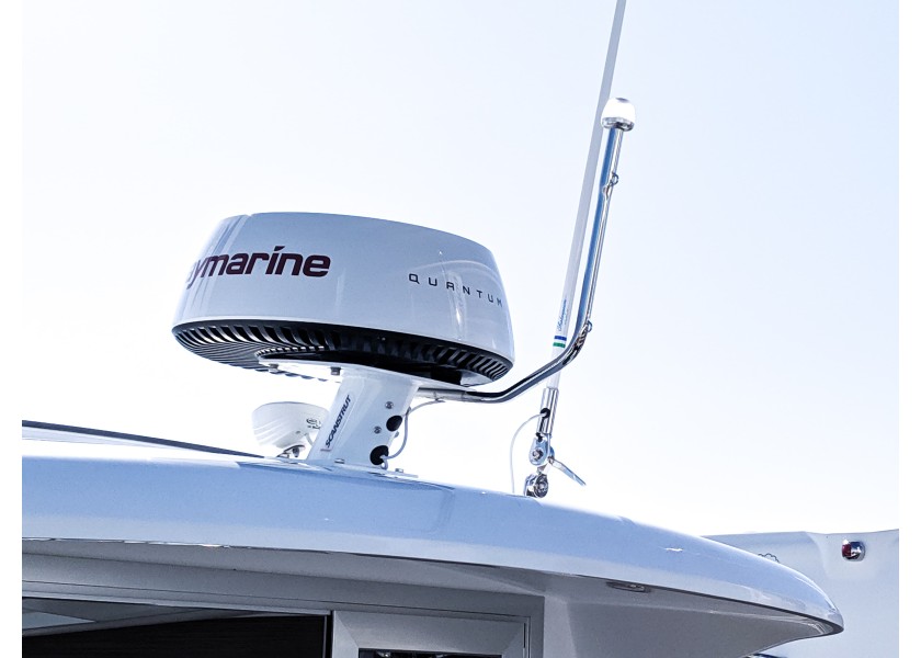 Купить Крепление для радара/антенны Scanstrut PowerTower APT-150-01 150мм из алюминия с наклоном 25° цвет белый 7ft.ru в интернет магазине Семь Футов