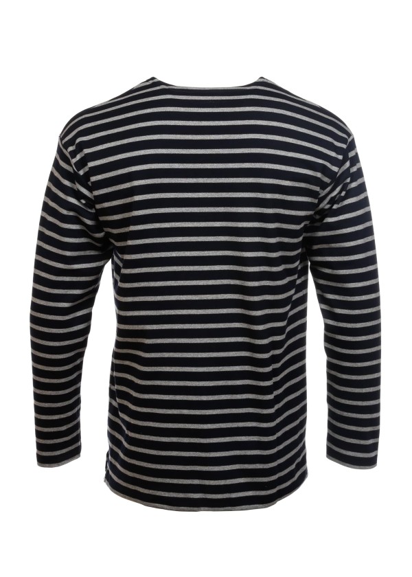 Купить Мужская рубашка Бретон/сине-серый меланж / Размер одежды: 60 471818-bvs 7ft.ru в интернет магазине Семь Футов