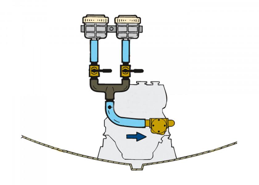 Купить Фильтр забортной воды Vetus FTR140/13 111 x 107 мм 12,7 мм 23 л/мин 7ft.ru в интернет магазине Семь Футов