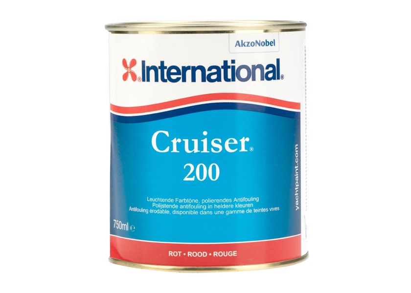 Купить Краска необрастающая International Cruiser 200 YBP204/750AZ для всех поверхностей 750мл черная 7ft.ru в интернет магазине Семь Футов