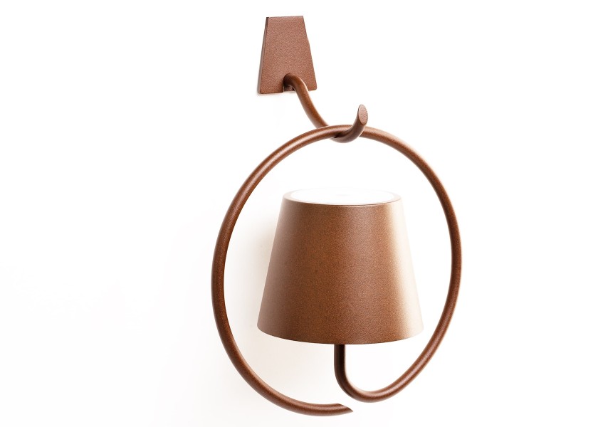 Купить POLDINA Wall Light with Hook / rust-coloured / battery operated 26757-bvs 7ft.ru в интернет магазине Семь Футов