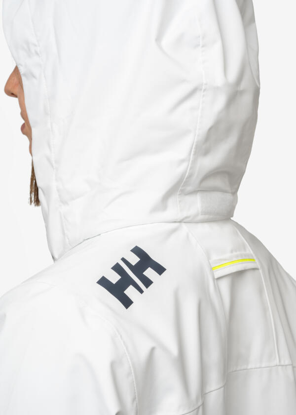 Купить Helly hansen 34448_001-l Куртка Crew Hooded 2.0 White 30x25x10 7ft.ru в интернет магазине Семь Футов