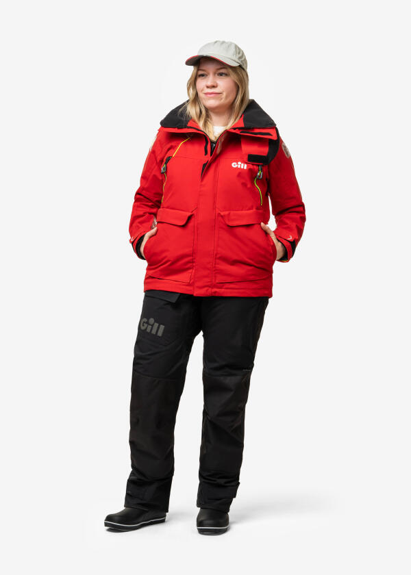 Купить GILL OS26JW-RED01-18 Женская оффшорная куртка OS2 / красный / Размер одежды: 44 7ft.ru в интернет магазине Семь Футов