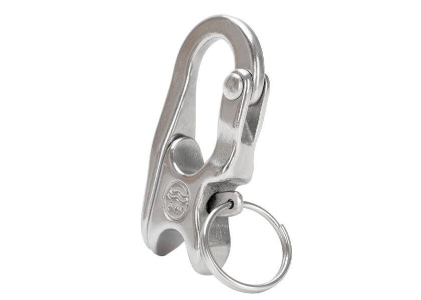 Купить Скоба из нержавеющей стали с предохранительной защелкой / Длина: 110 мм 7ft.ru в интернет магазине Семь Футов