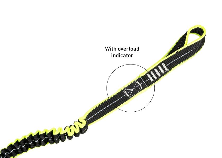 Купить Эластичная страховочная стропа Plastimo 66835 1.5 м с карабином из алюминия черная 7ft.ru в интернет магазине Семь Футов