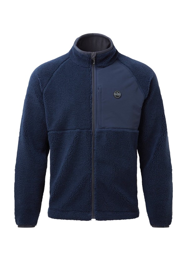 Купить Gill 1704-NAV02-XL Флисовая на молнии Cromerty Голубой Dark Navy XL 7ft.ru в интернет магазине Семь Футов