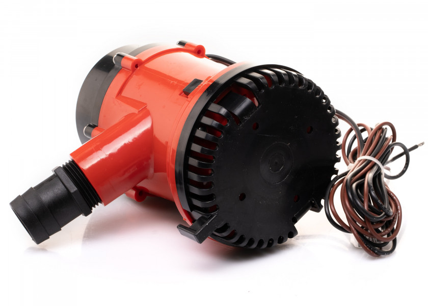 Купить Помпа трюмная Johnson Pump Heavy Duty Bilge 1600GPH 32-1600-01 12В 7А 100л/мин под шланг Ø29/38мм погружная высокопроизводительная 7ft.ru в интернет магазине Семь Футов