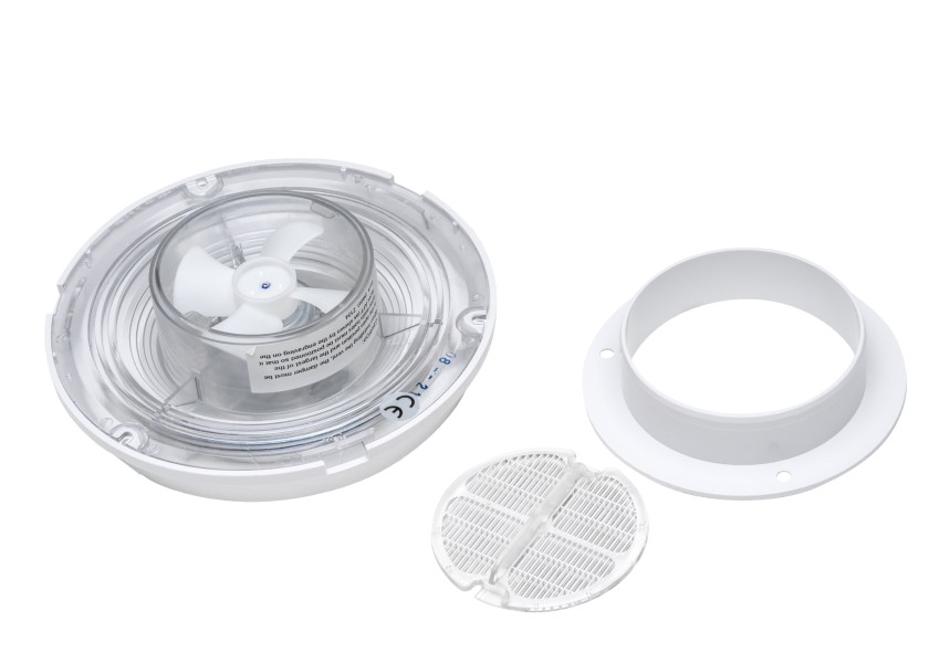 Купить Вентилятор на солнечной батарее Marinco MiniVent 1000 N20020 177,8x44мм 19,8м³/ч из белого пластика 7ft.ru в интернет магазине Семь Футов