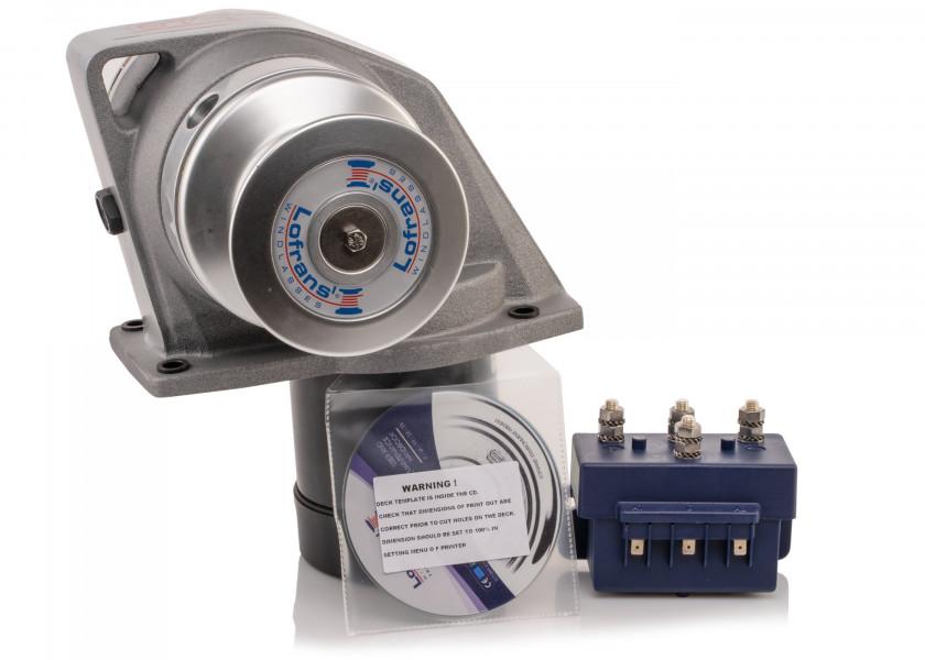 Купить Брашпиль горизонтальный якорный с кабестаном Lofrans Kobra 220420 10 мм 24 В 1000 ВТ 7ft.ru в интернет магазине Семь Футов