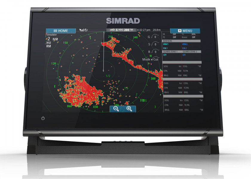 Купить Simrad 000-14445-001 GO9 XSE Row Med/Hi/Dwnscn С датчиком Черный 7ft.ru в интернет магазине Семь Футов