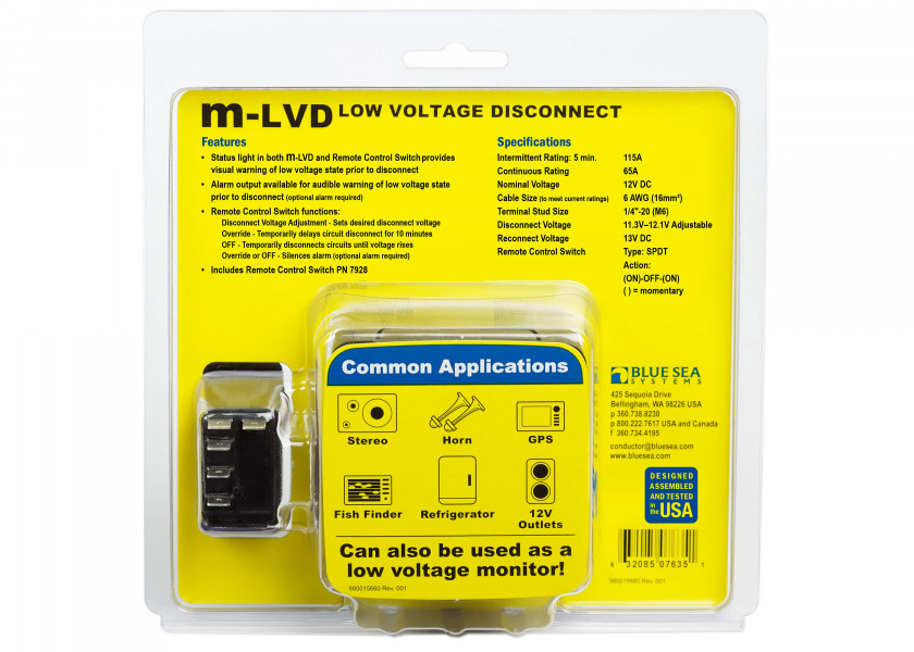 Купить BLUE SEA 7635 Монитор батареи 75399-bvs 7ft.ru в интернет магазине Семь Футов