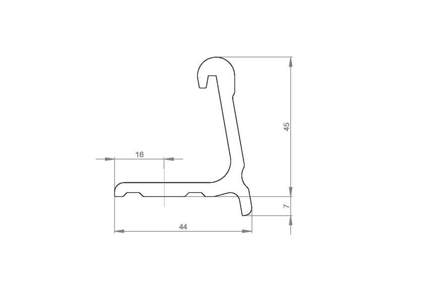 Купить PFEIFFER 7261501 Перила дорожки / Длина: 4,8 м 7ft.ru в интернет магазине Семь Футов