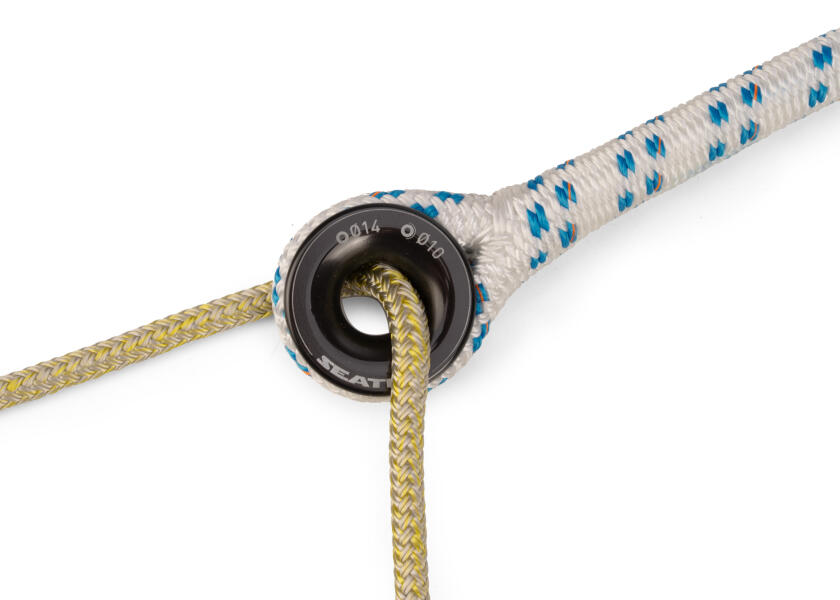 Купить SEATEC Алюминиевый наперсток с покрытием из ПТФЭ/кольцом с низким коэффициентом трения / Для веревки Ø: 2–5 мм. 7ft.ru в интернет магазине Семь Футов