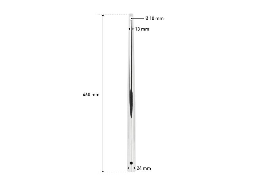 Купить Stanchion Tube V4A / tapered 25990-bvs 7ft.ru в интернет магазине Семь Футов