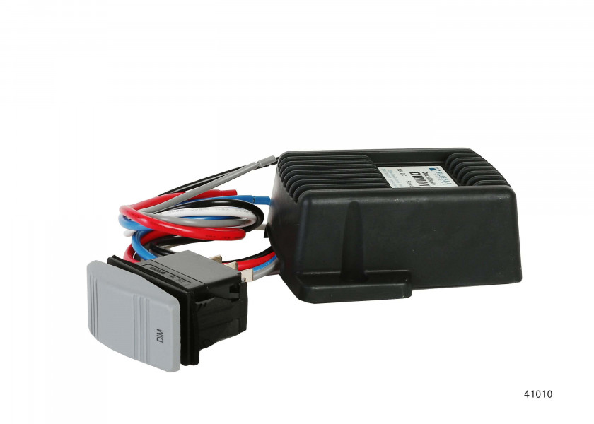 Купить Диммер электронный Blue Sea DeckHand 7506 12В 6A 88x82x33мм с поддержкой нескольких выключателей и памятью 7ft.ru в интернет магазине Семь Футов