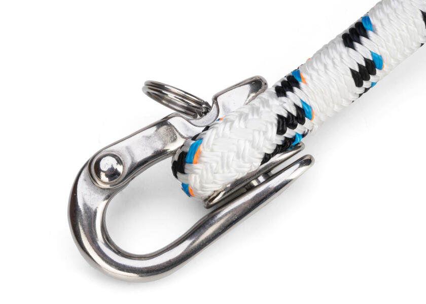 Купить GLEISTEIN 560223 Предварительно сращенный фаловый канат с карабином 560223-bvs 7ft.ru в интернет магазине Семь Футов