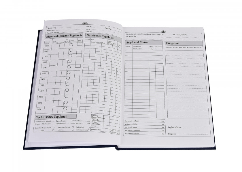 Купить DELIUS-KLASING 978-3-922117-55-1 Logbuch для яхты 77057-bvs 7ft.ru в интернет магазине Семь Футов