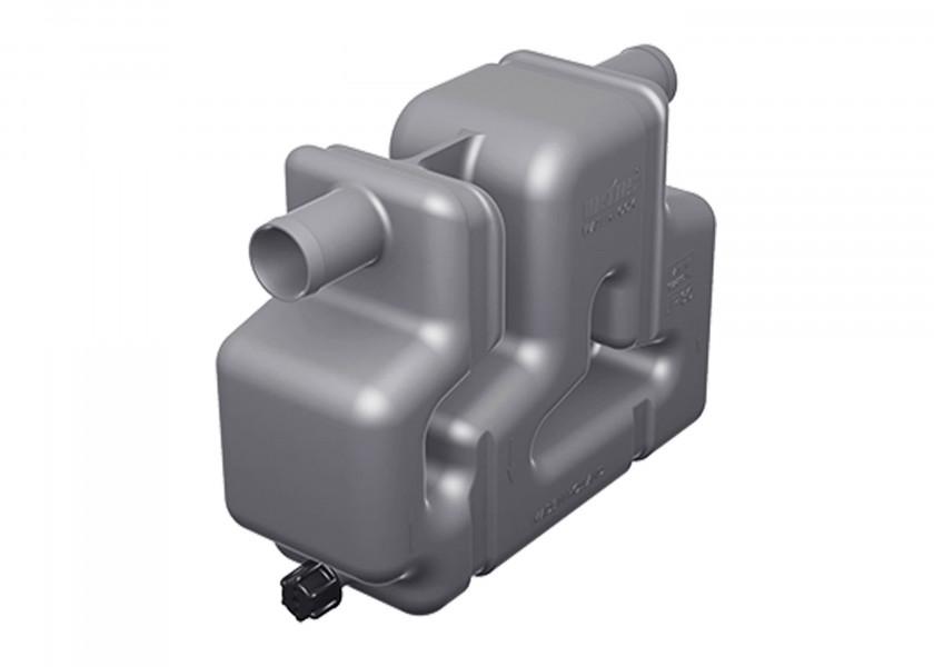 Купить Гидрозатвор Vetus WLOCKL45R 4,3л 372x110x211мм входное соединение Ø45мм 360° для выхлопного шланга Ø45мм 7ft.ru в интернет магазине Семь Футов