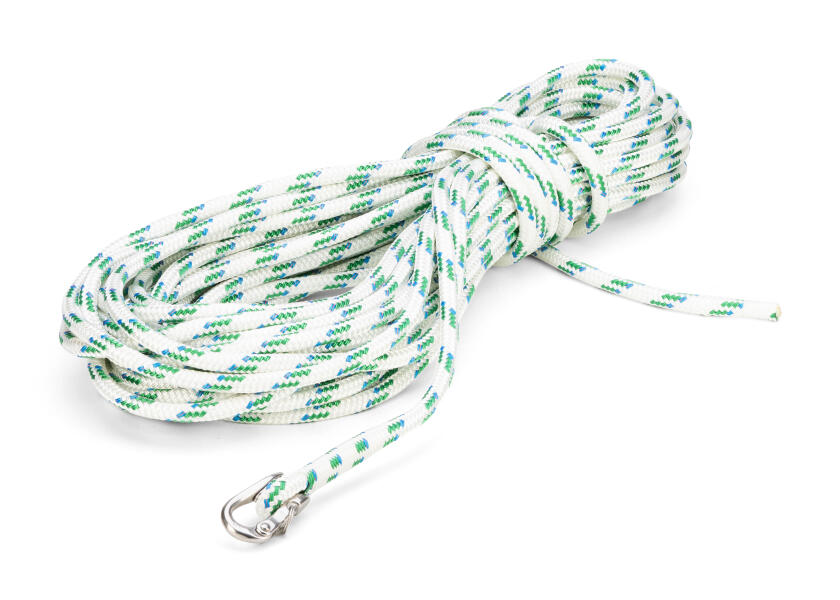 Купить GLEISTEIN 560223 Предварительно сращенный фаловый канат с карабином 560223-bvs 7ft.ru в интернет магазине Семь Футов