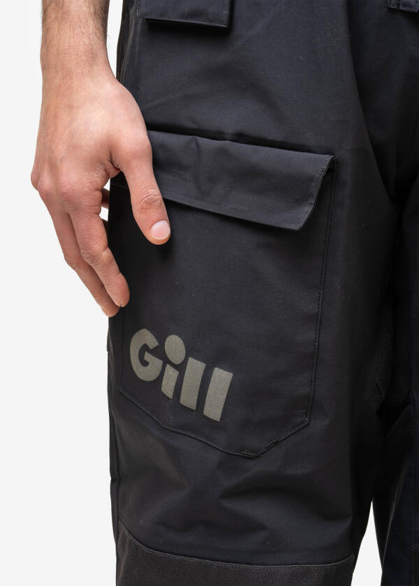 Купить Gill OS26T-BLK01-M брюки с бретелями OS2 Offshore Черный Black M 7ft.ru в интернет магазине Семь Футов
