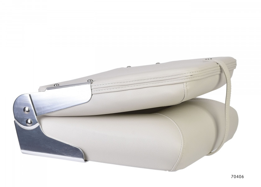 Купить Складное судовое кресло Vetus V-quipment First Mate CHFSW 480 x 450 x 400 мм белое с синими швами поставляется без стойки 7ft.ru в интернет магазине Семь Футов