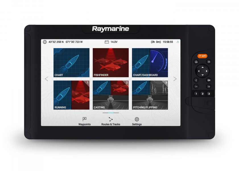 Купить Raymarine E70535 Element 12 S GPS CHIRP Wifi С картографией Черный Black 7ft.ru в интернет магазине Семь Футов