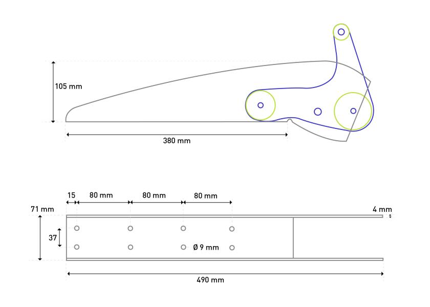 Купить BARI - Bow Roller with Rocker 35090-bvs 7ft.ru в интернет магазине Семь Футов