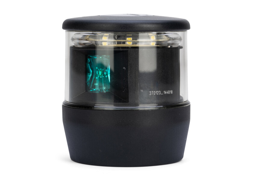 Купить HELLA MARINE 2LT980650 001 NaviLED TRIO 3-цветный светильник с якорной подсветкой / черный 7ft.ru в интернет магазине Семь Футов