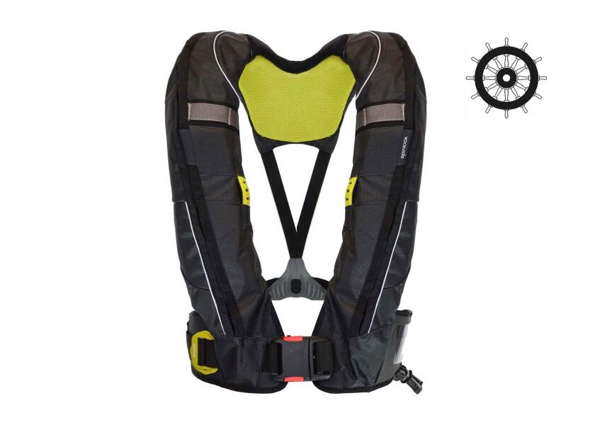 Купить Spinlock DW-SLS/A SOLAS 275N Спасательный жилет Черный 7ft.ru в интернет магазине Семь Футов