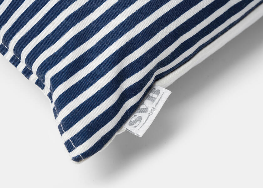 Купить Kapok Decorative Cushion / navy blue / thin stripes 57391-bvs 7ft.ru в интернет магазине Семь Футов