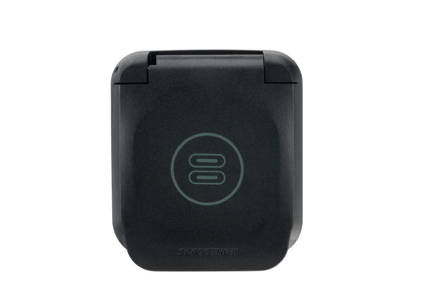 Купить Scanstrut sc-v-usb-01 Внешняя розетка Ventura Dual USB-C Black 10x12x8 7ft.ru в интернет магазине Семь Футов