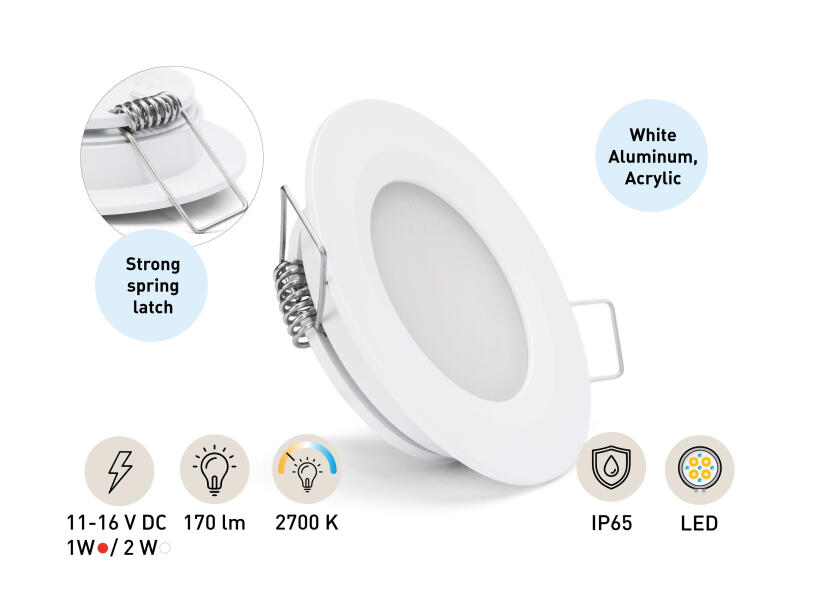 Купить SEATEC LED Overhead Light / with touch dimmer switch / white 33965-bvs 7ft.ru в интернет магазине Семь Футов