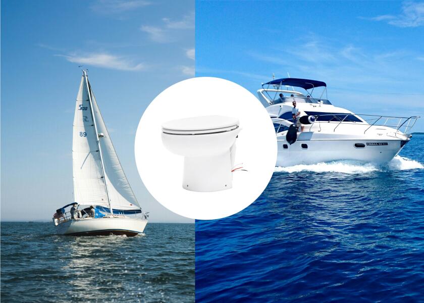 Купить SANIMARIN 31 Морской туалет COMFORT / 124 В / насос для забортной воды 7ft.ru в интернет магазине Семь Футов