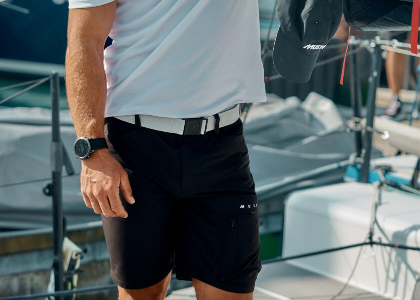 Купить MUSTO Ремень EVO Stretch / Платина 7ft.ru в интернет магазине Семь Футов