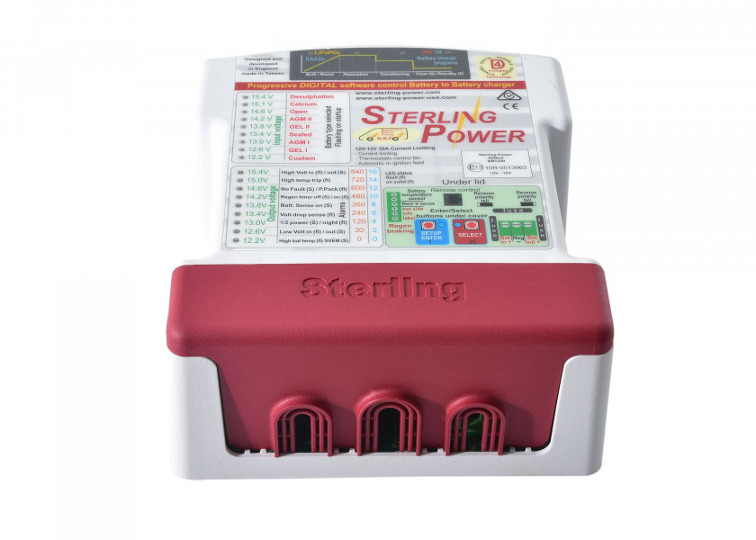 Купить STERLING BB1230 PRO BATT ULTRA Зарядное устройство для аккумулятора / 12–12 В / 30 А 7ft.ru в интернет магазине Семь Футов