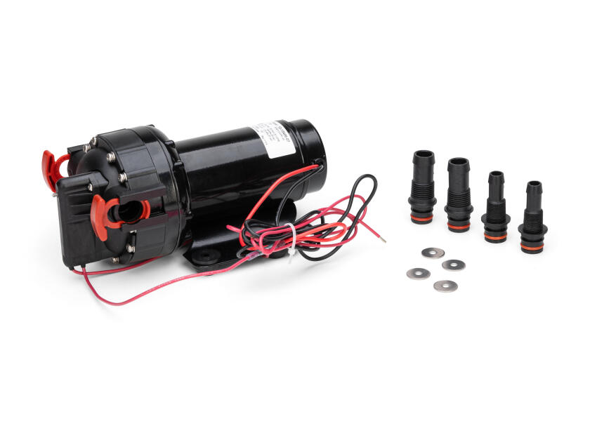 Купить Гидрофор пятикамерный Johnson Pump 10-13406-08 Aqua Jet WPS 5,2 24В 20л/мин 2,8Бар 150Вт 240х214х110мм диафрагменный насос 7ft.ru в интернет магазине Семь Футов