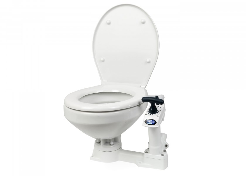 Купить JABSCO 29120-5100 Морской туалет НОВЫЙ СТИЛЬ/комфорт с плавно закрывающейся крышкой 7ft.ru в интернет магазине Семь Футов