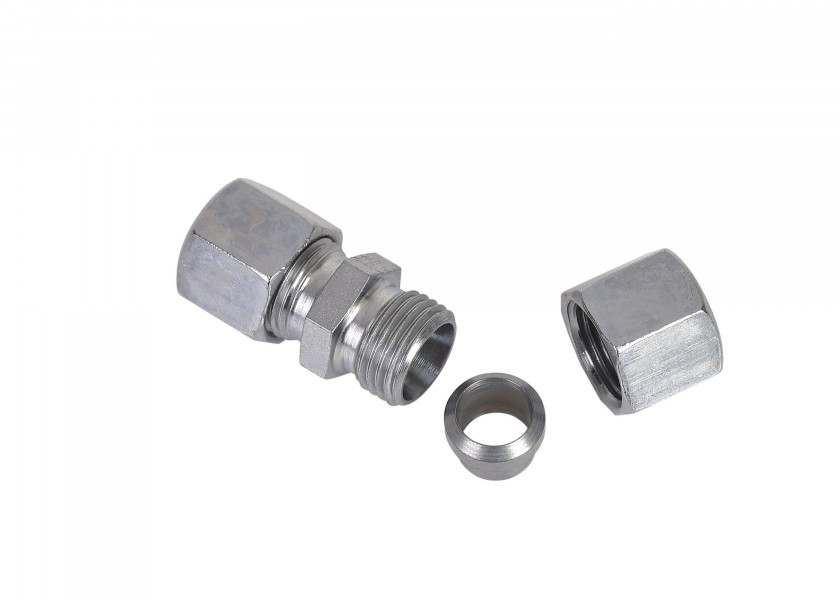 Купить Соединитель гидравлической трубки / прямой / Для трубки Ø: 10 мм 7ft.ru в интернет магазине Семь Футов