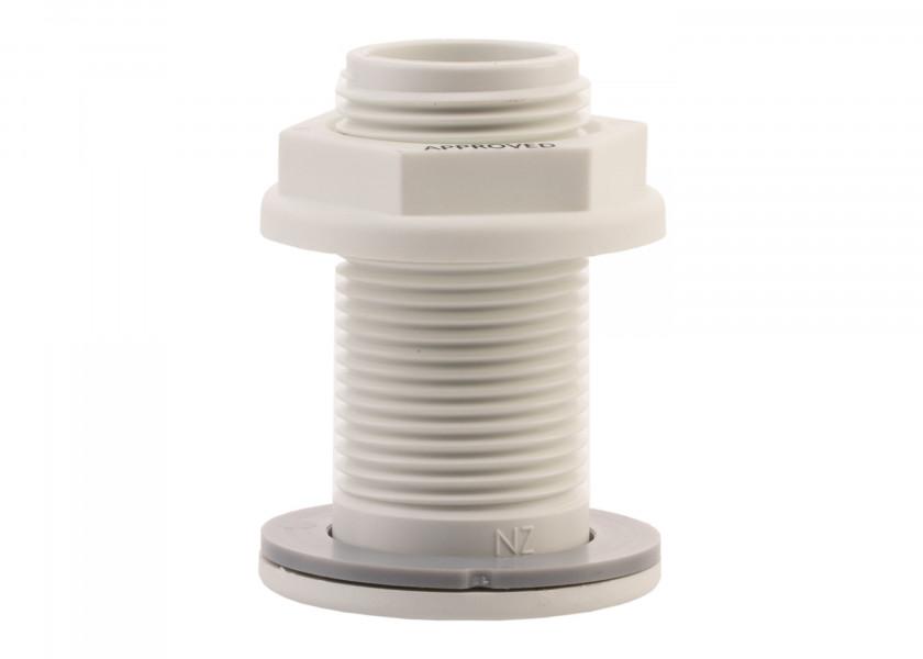 Купить Кингстон TruDesign Domed 90419 1"1/2 BSP Ø36мм из белого нейлона армированного стекловолокном 7ft.ru в интернет магазине Семь Футов